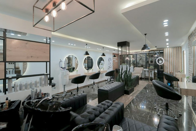 De salon van Scherp Kappers, uit de voorbeeldsite.